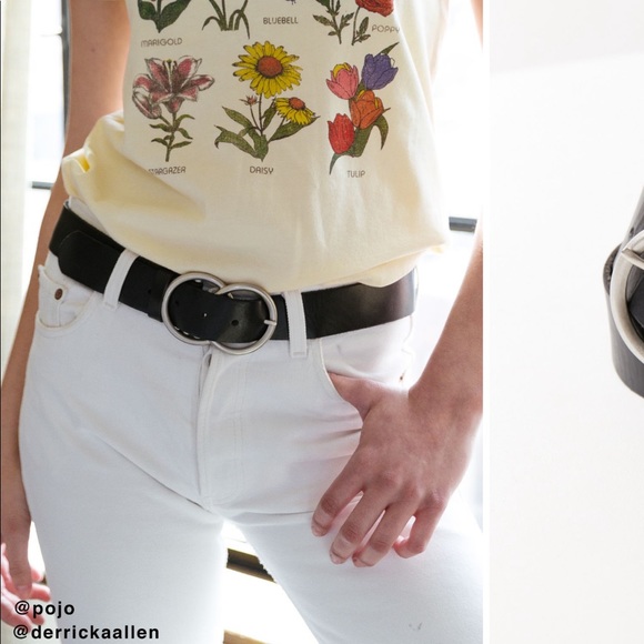 Urban Outfitters Accessories - Urban Outfitters Double O-Ring Belt. Small.
